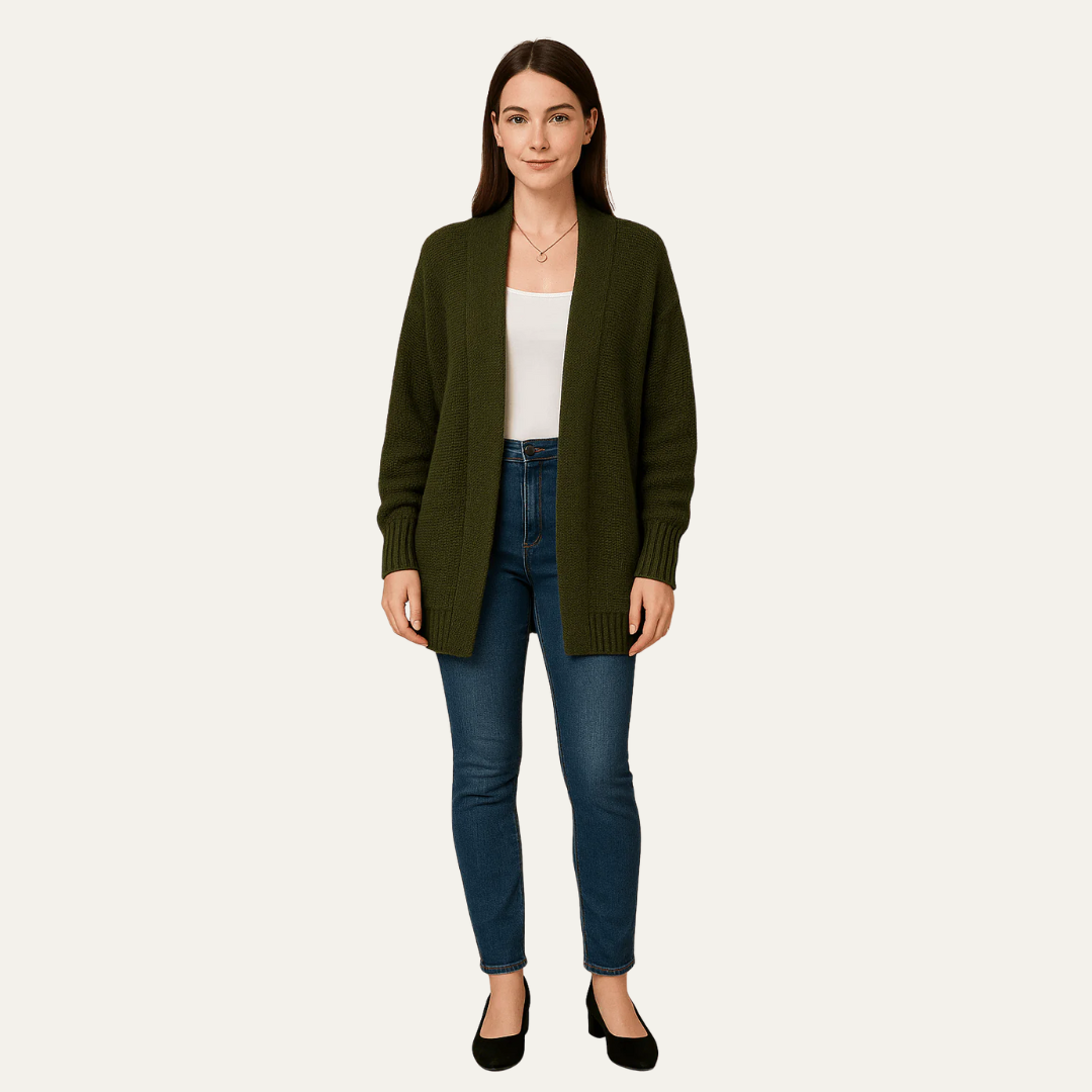 Women’s Relaxed Shawl Collar Cardigan