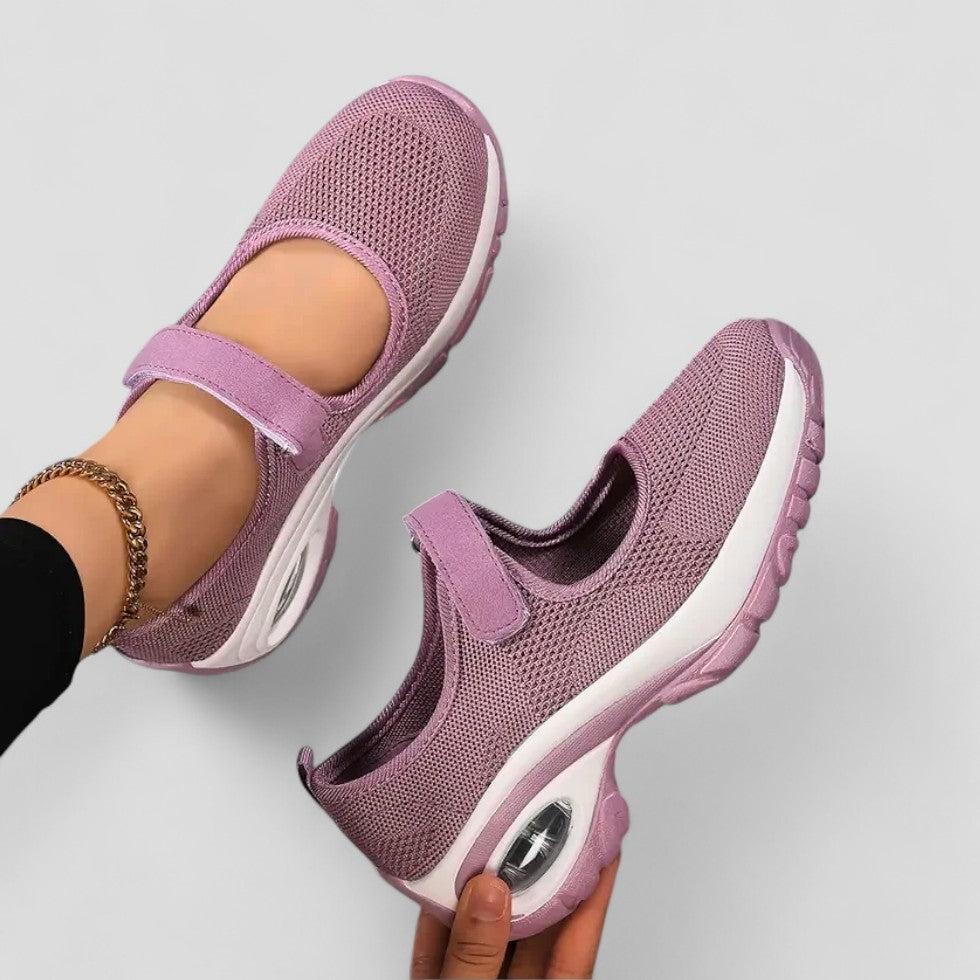 Orthopedic Breathable Velcro Walking Shoes for Women