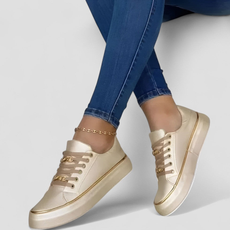 Women’s Chunky Chain Platform Sneakers
