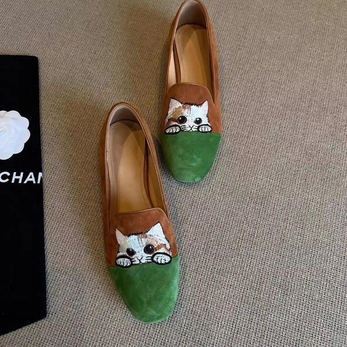 Kitty Printed Dance Shoes
