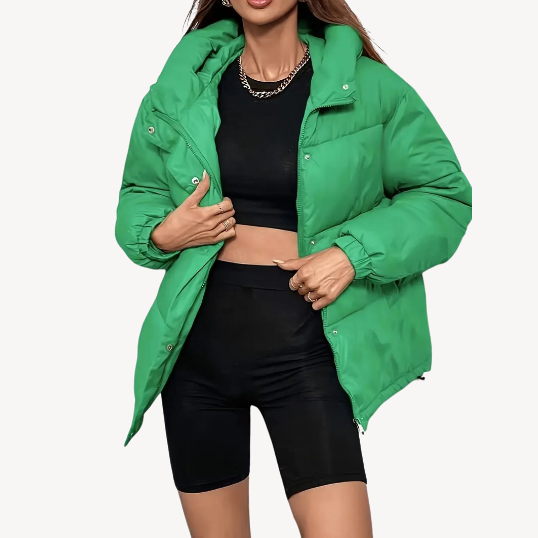 Women’s Short Winter Puffer Jacket