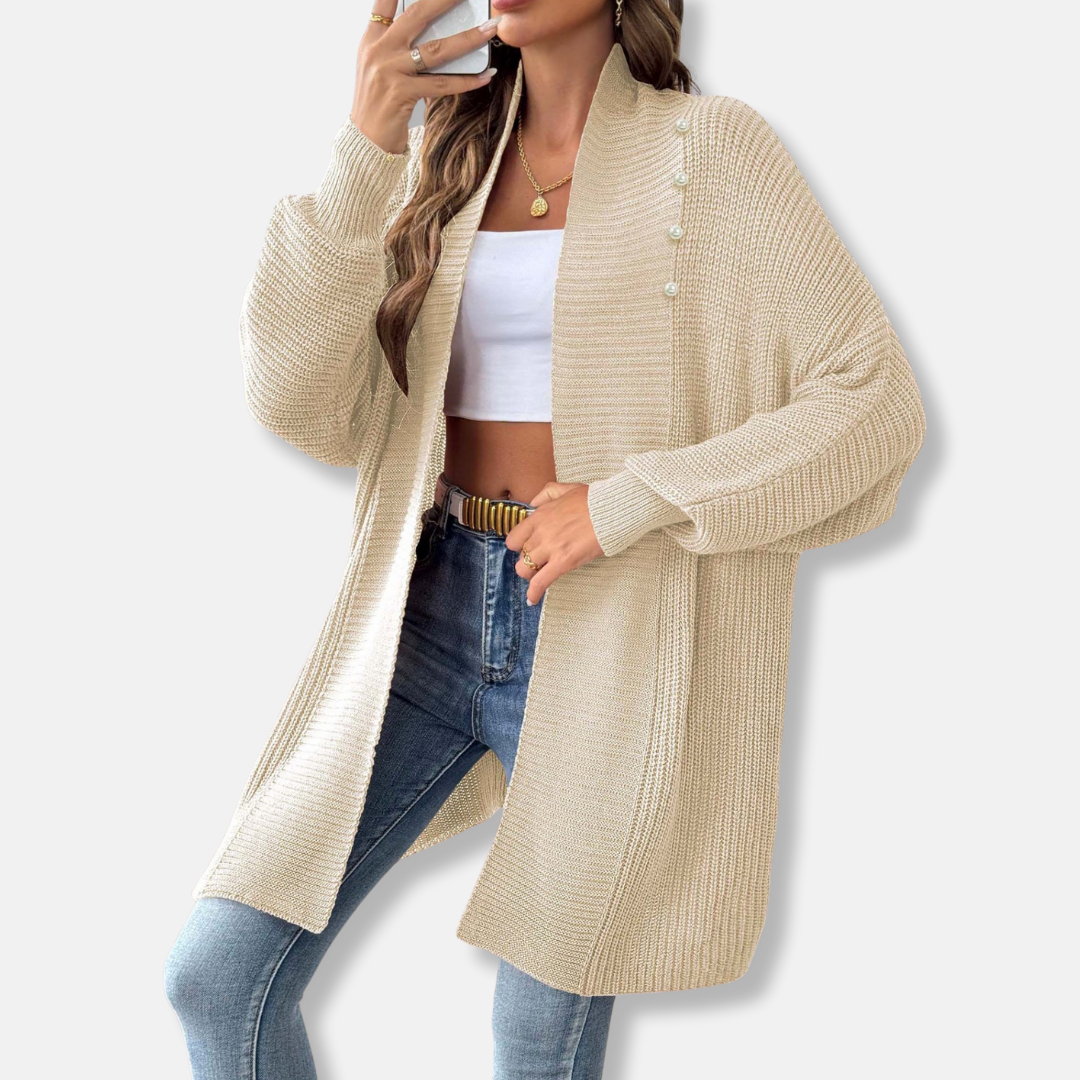 Women’s Longline Chunky Knit Cardigan