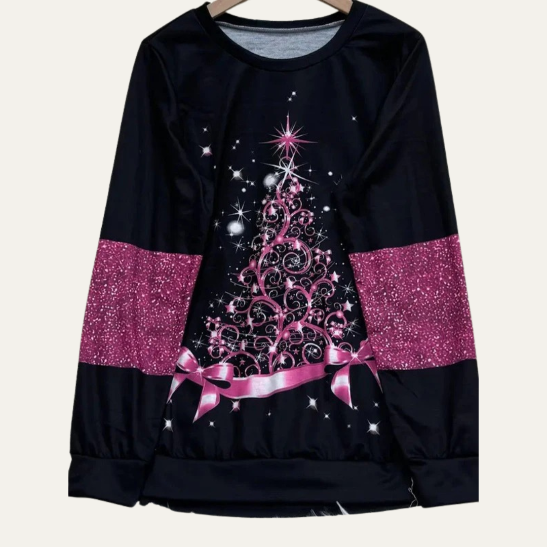 Women’s Starry Tree Christmas Sweatshirt
