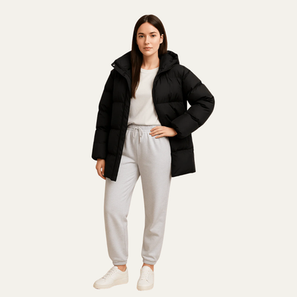 Women’s Short Quilted Puffer Jacket