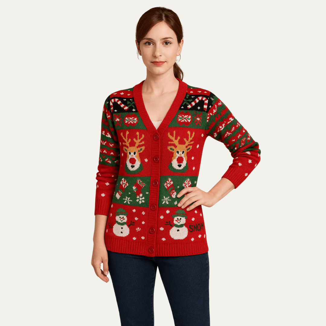 Women’s Festive Holiday Cardigan