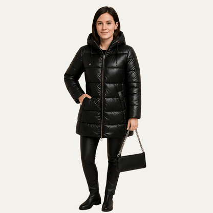 Women’s Quilted Hooded Puffer Jacket