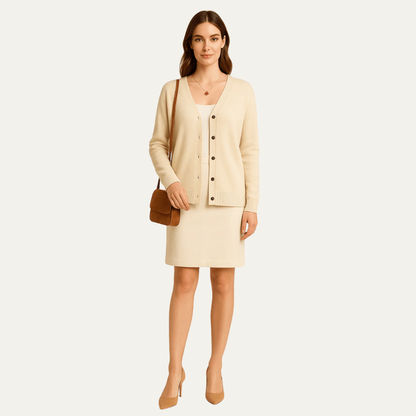 Women’s Classic Button-Front Cardigan