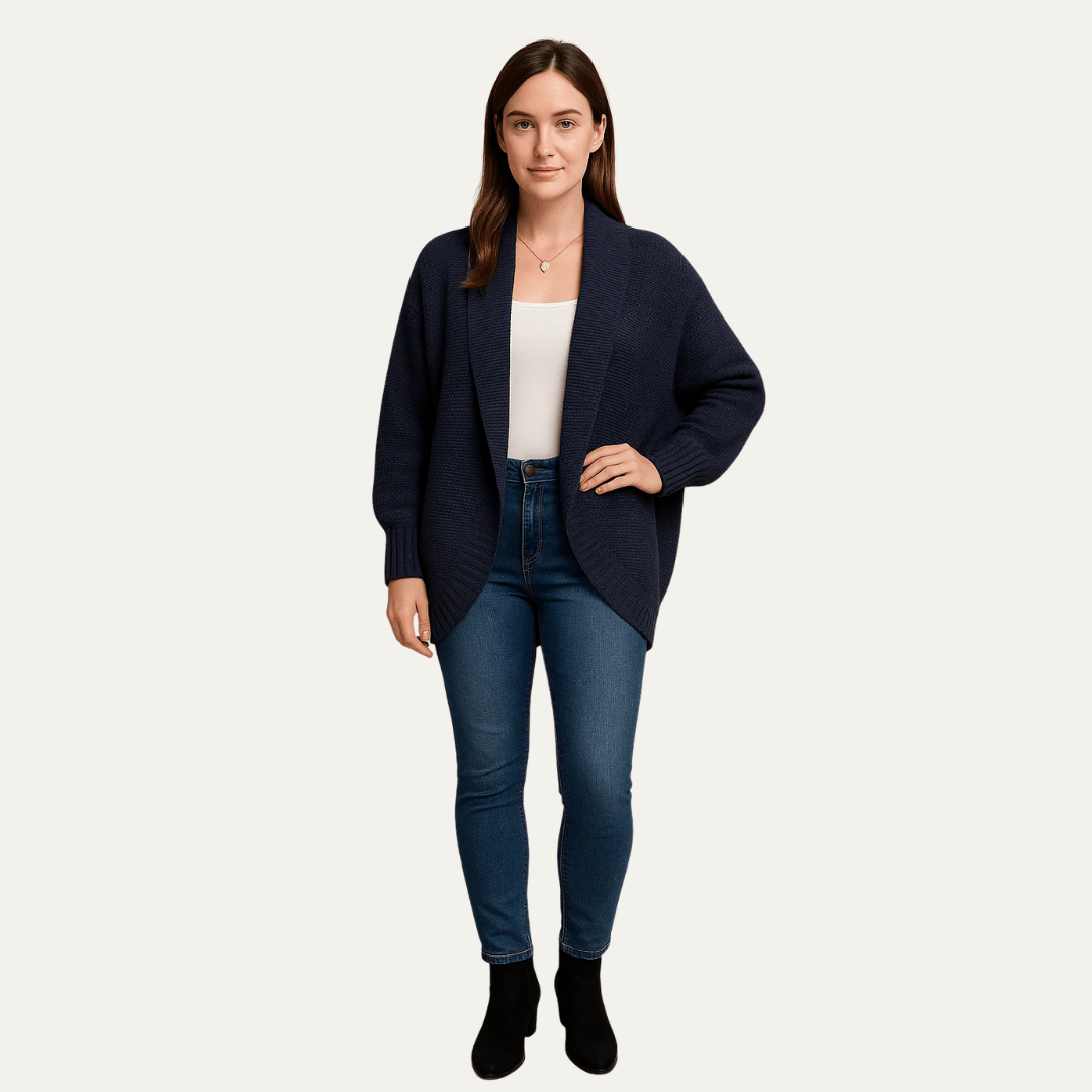 Women’s Relaxed Shawl Collar Cardigan