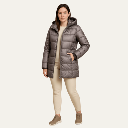 Women’s Quilted Hooded Puffer Jacket