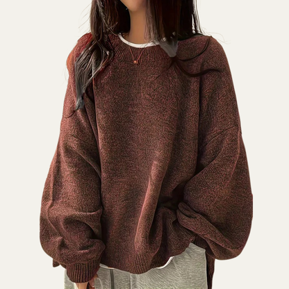 Women’s Oversized Balloon Sleeve Knit Sweater
