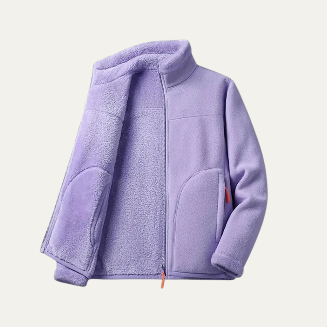 Women’s Soft Zip Fleece Jacket