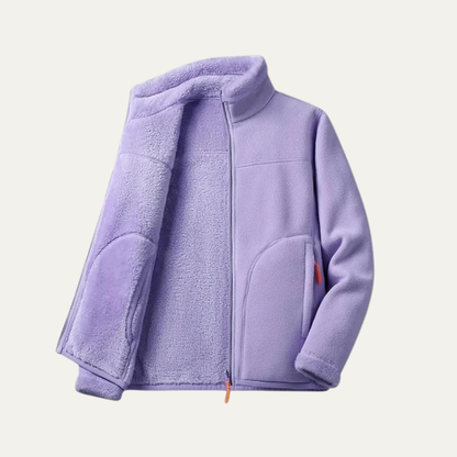 Women’s Soft Zip Fleece Jacket