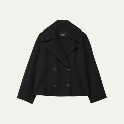 Women’s Timeless Chunky Cropped Peacoat
