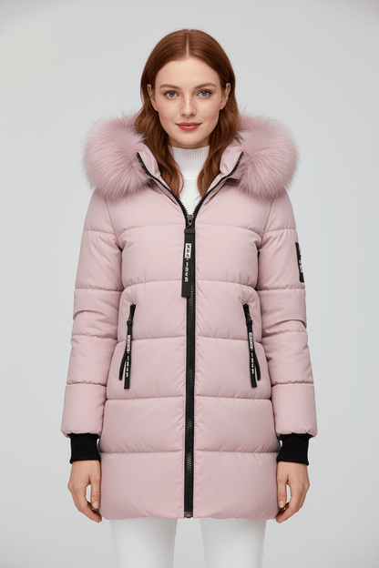 Women’s Fur Trimmed Hooded Winter Parka