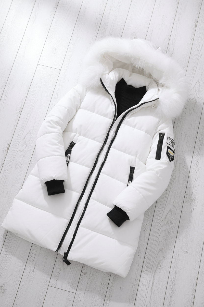 Women’s Fur Trimmed Hooded Winter Parka
