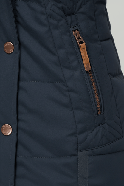 Women’s Luxe Faux Fur Puffer Jacket