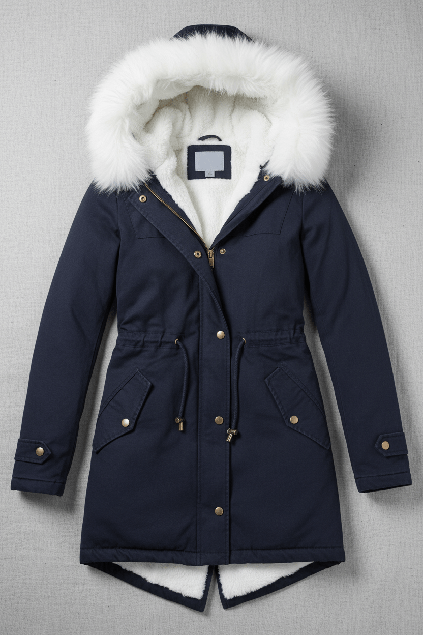 Women’s Fur Lined Hooded Winter Parka