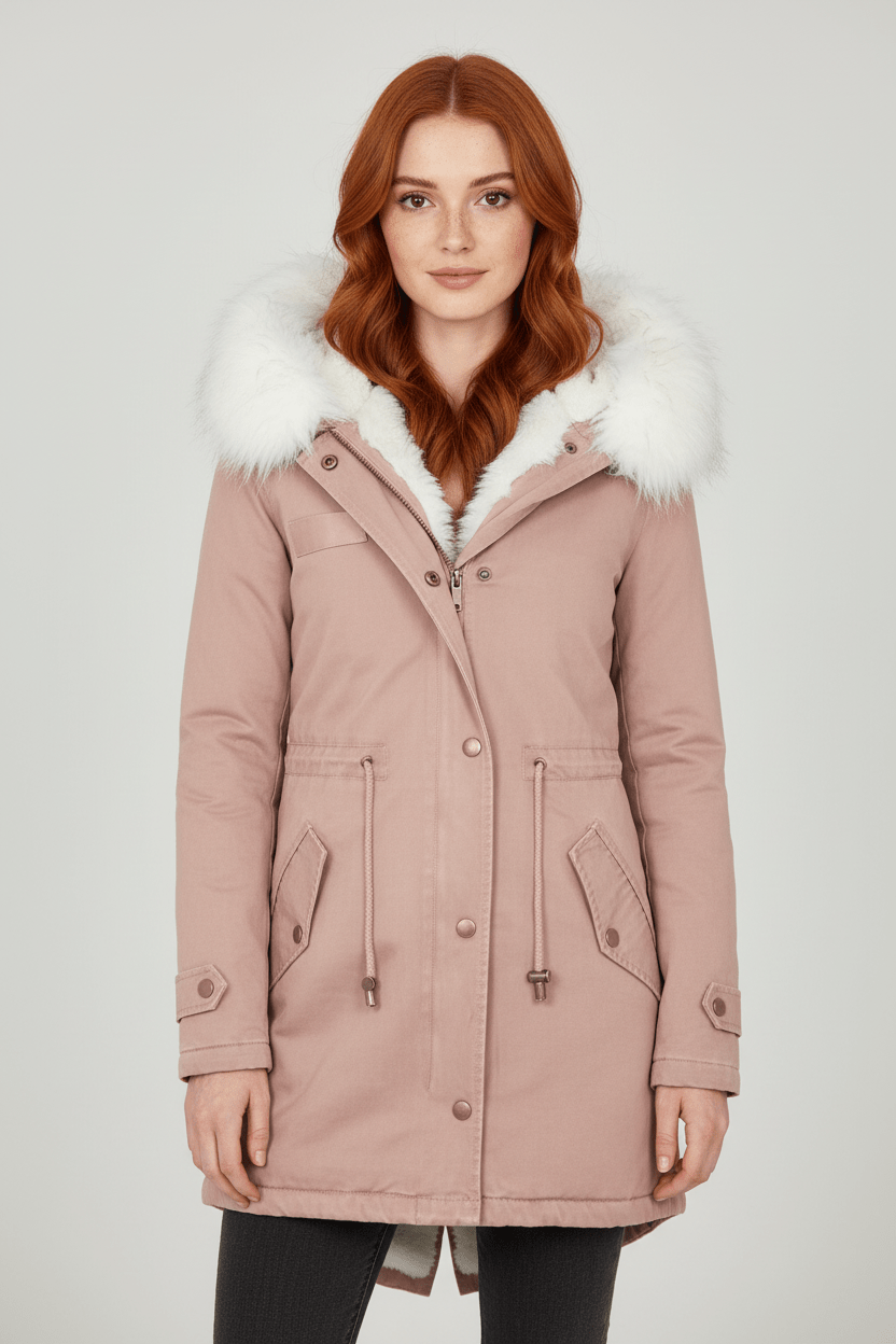 Women’s Fur Lined Hooded Winter Parka