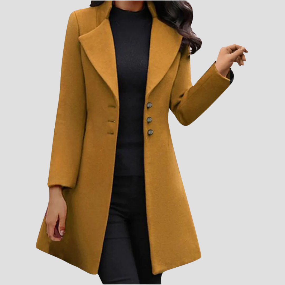 Women’s Elegant A-Line Coat