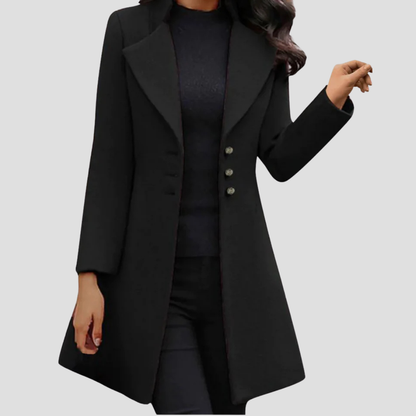 Women’s Elegant A-Line Coat