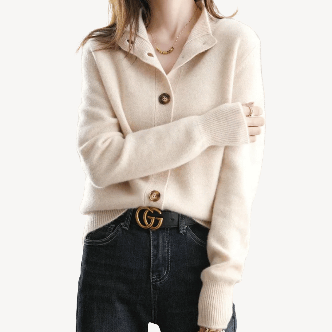 Women’s Vintage Cashmere Knitted Cardigan