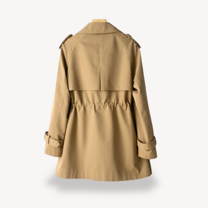 Women’s Cotton Midi Trench Coat