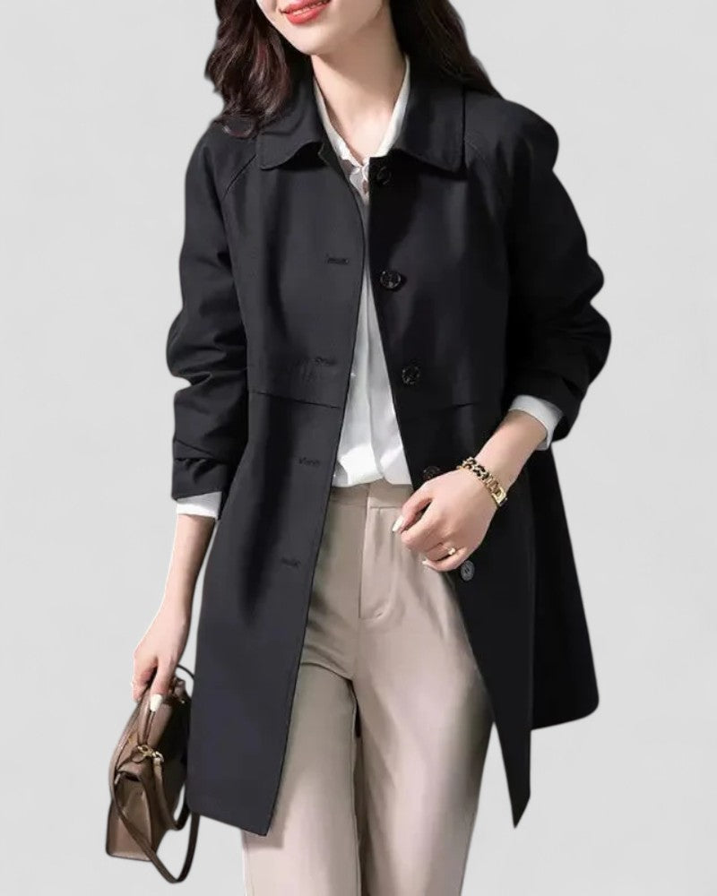 Women’s Classic Single Breasted Trench