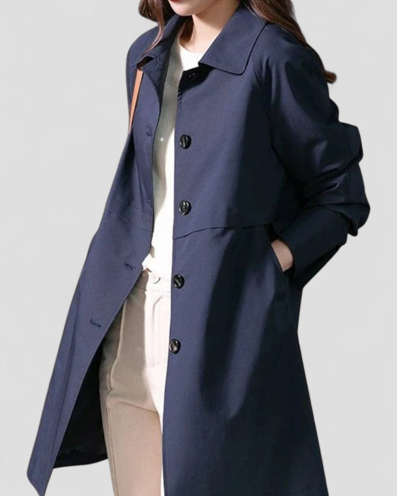 Women’s Classic Single Breasted Trench