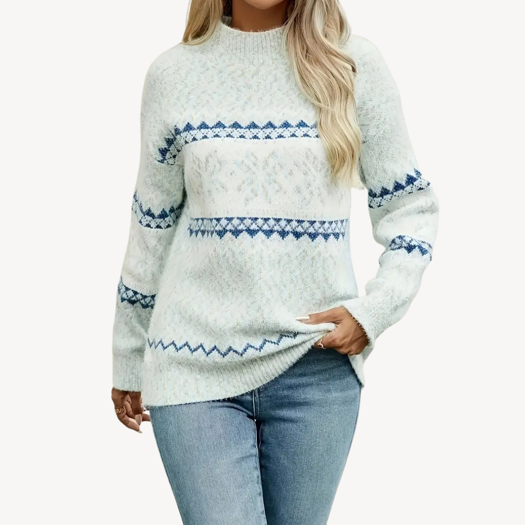 Women’s Snowflake Knitted Sweater