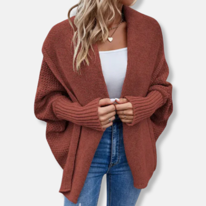 Women’s Oversized Open-Front Cardigan