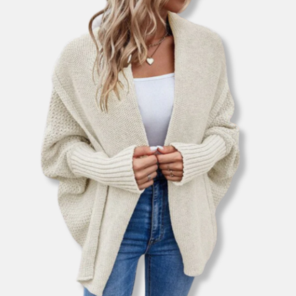 Women’s Oversized Open-Front Cardigan
