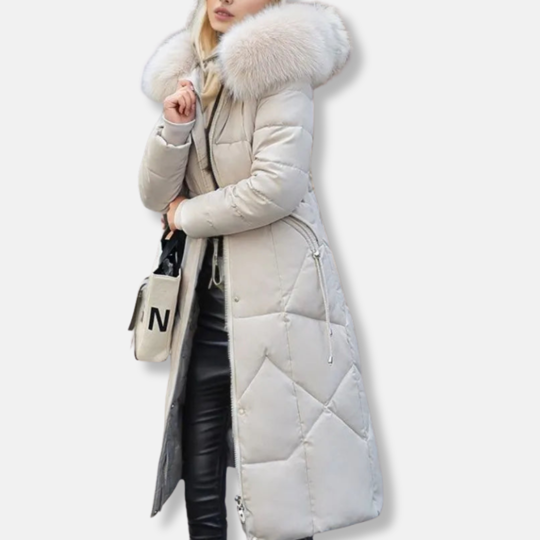 Women’s Full-Length Quilted Puffer Coat