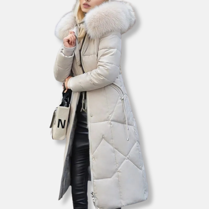 Women’s Full-Length Quilted Puffer Coat