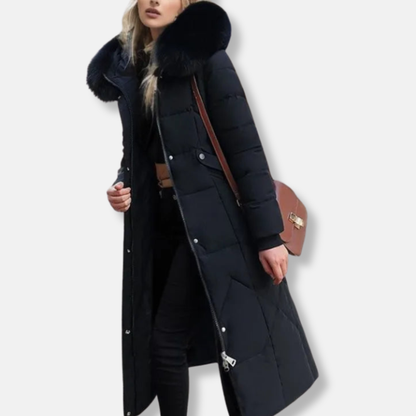 Women’s Full-Length Quilted Puffer Coat