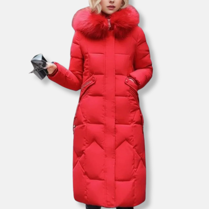 Women’s Full-Length Quilted Puffer Coat