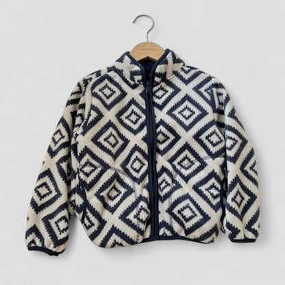 Women’s Cozy Stripe Fleece Jacket