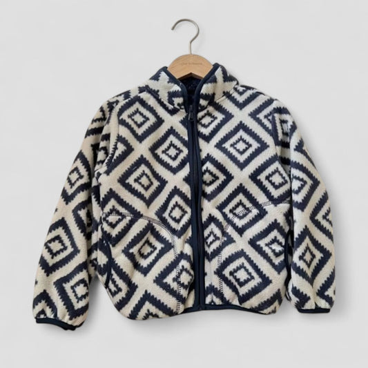Women’s Cozy Stripe Fleece Jacket