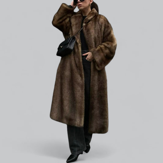 Women’s Retro Mink Fur Coat