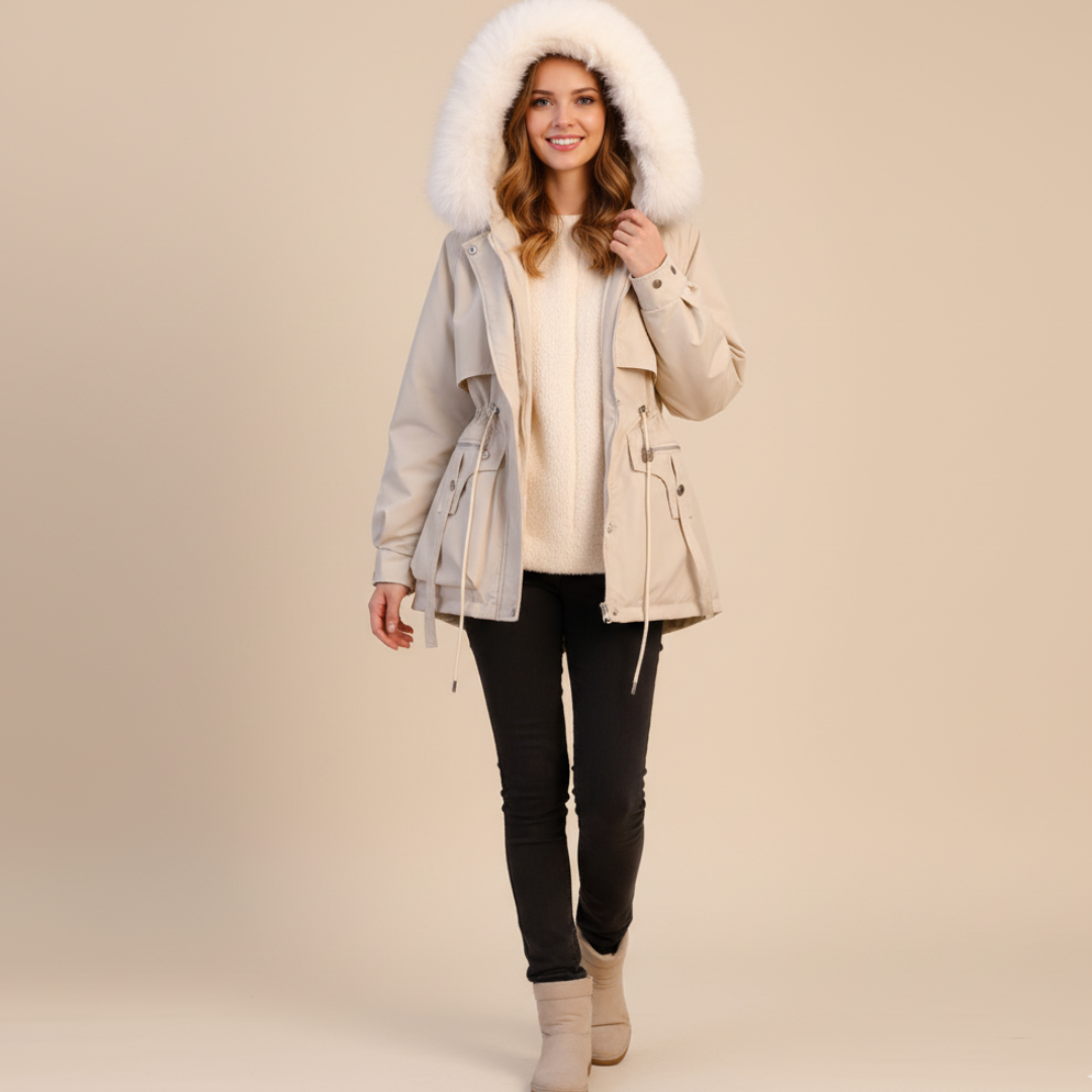 Women’s Faux Fur Collar Down Jacket