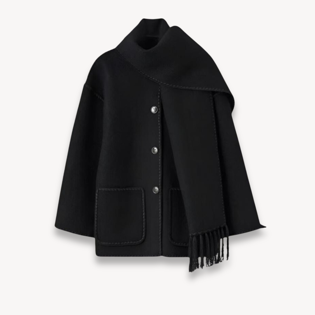 Women’s Vintage Patchwork Overcoat