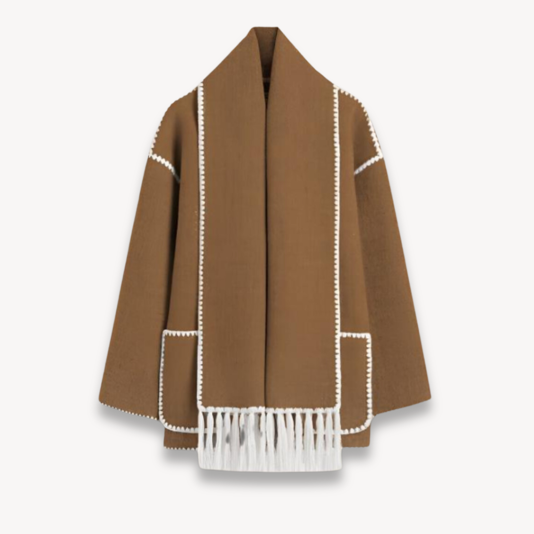 Women’s Vintage Patchwork Overcoat