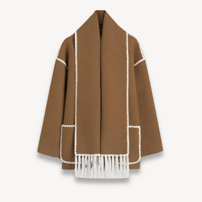 Women’s Vintage Patchwork Overcoat