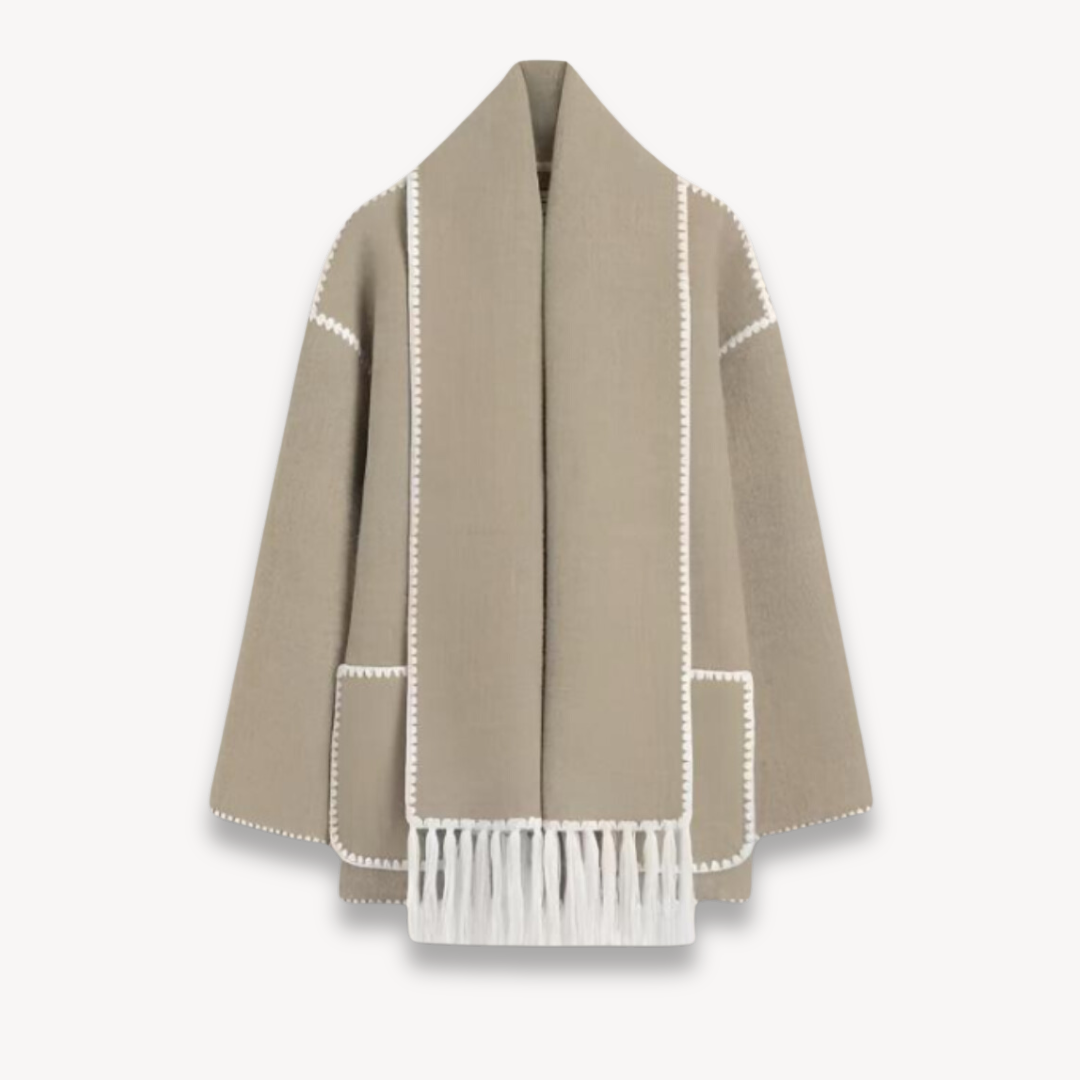 Women’s Vintage Patchwork Overcoat