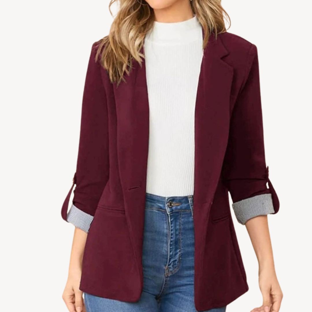 Women’s Roll-Up Sleeve Blazer