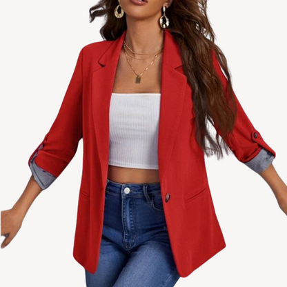 Women’s Roll-Up Sleeve Blazer