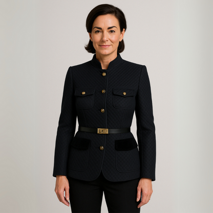 Women’s Patchwork Blazer Coat