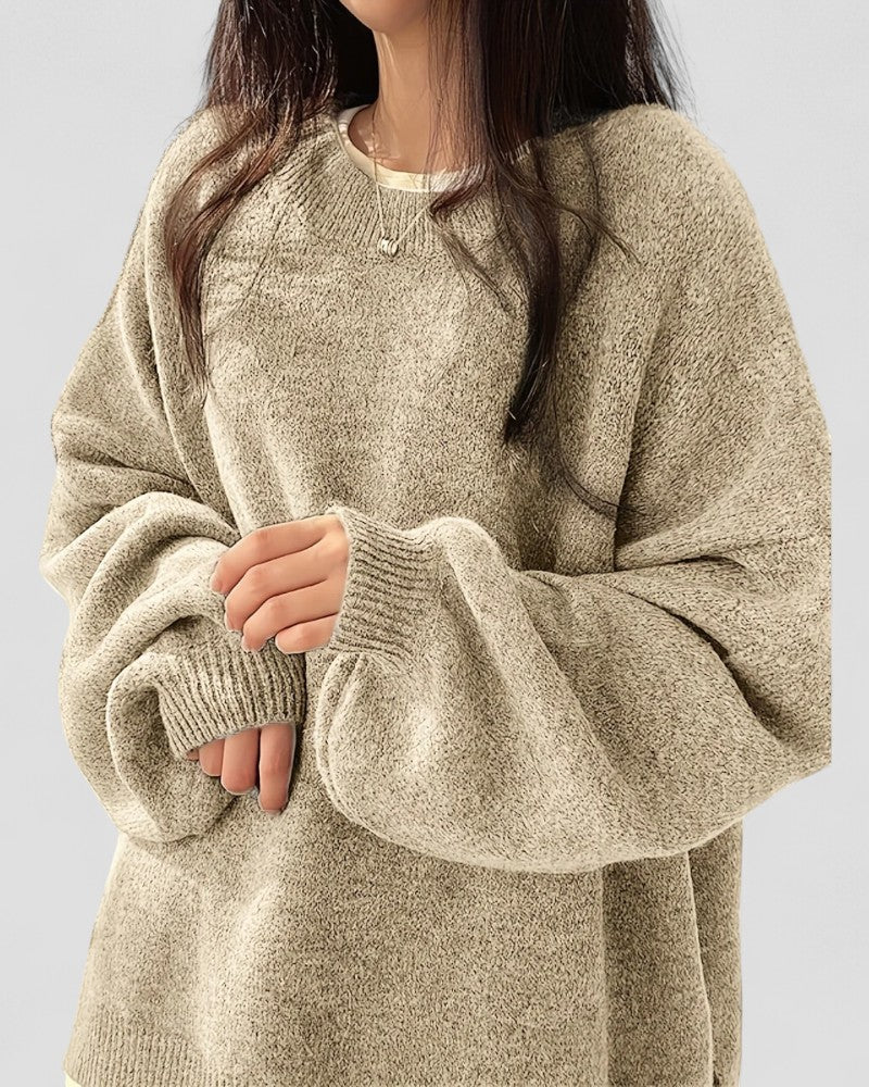 Women’s Cozy Off-Shoulder Knit Sweater