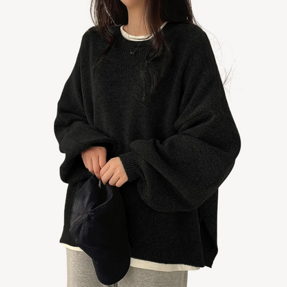 Women’s Oversized Casual O-Neck Sweater