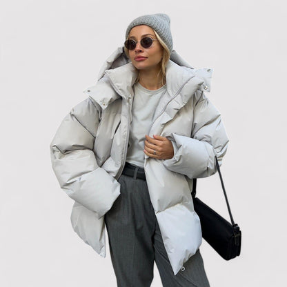 Women’s Casual Hooded Cotton Jacket