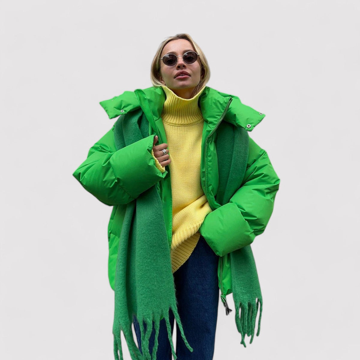 Women’s Casual Hooded Cotton Jacket